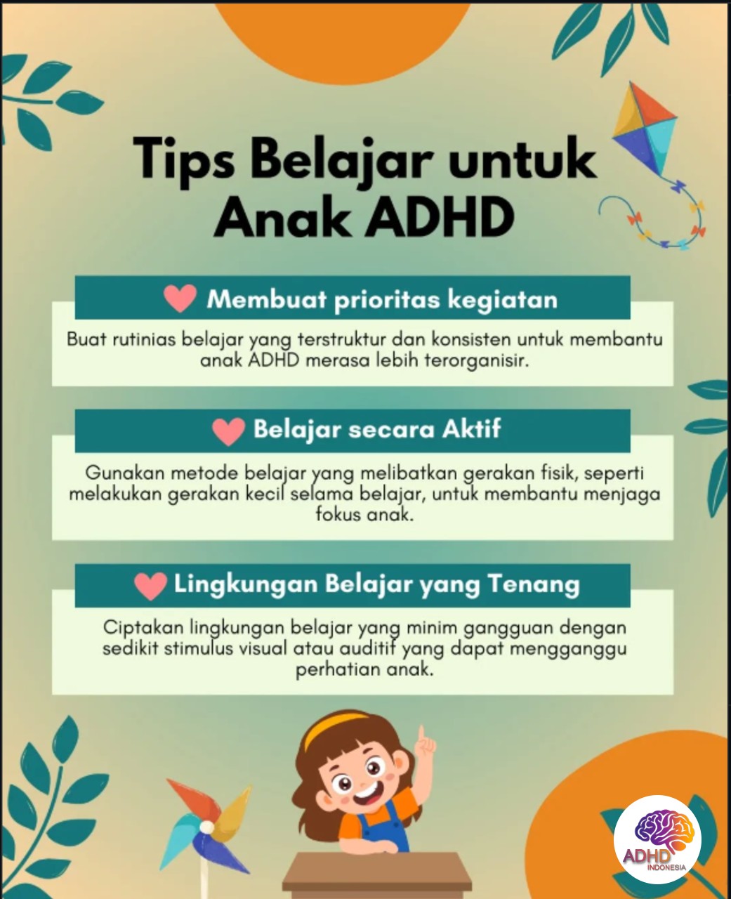 Strategi Belajar yang Cocok untuk Anak ADHD di Kabupaten Yalimo